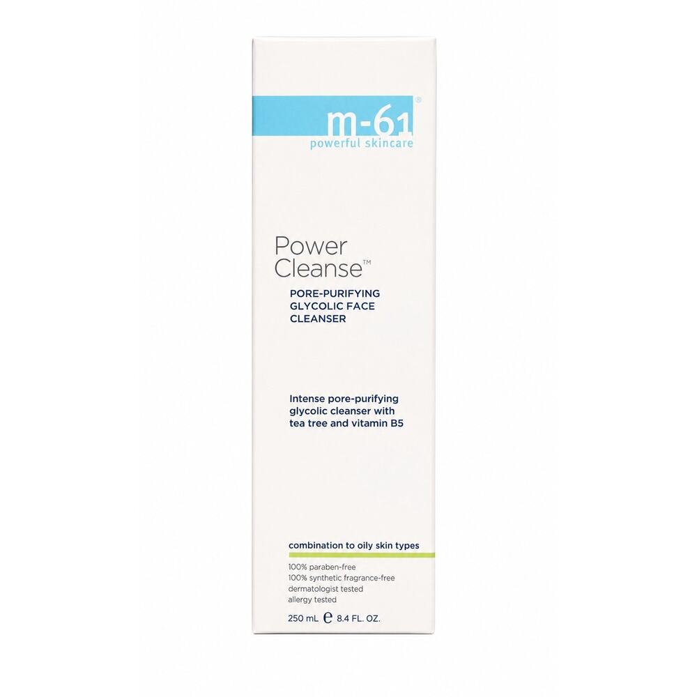 M-61 Powerful Skincare Power Cleanse Pore Purifying Face Cleanser 8.4 fl oz